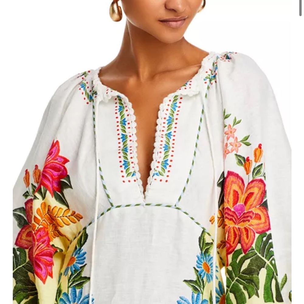 FARM Rio Vibrant Floral Maxi Dress size small - Picture 4 of 9